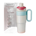 Stylish 780ml Thermal Cup for All-Day Warmth in white
