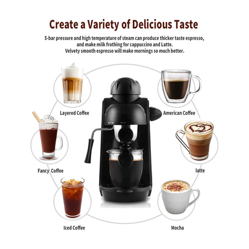 Compact Semi-Automatic Espresso Machine for Home - view 1