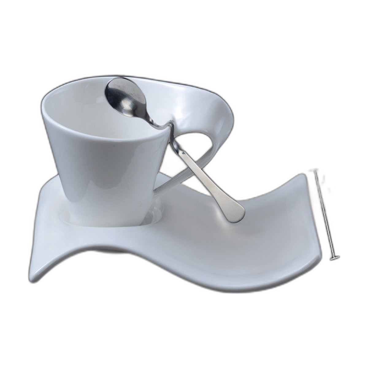 Elegant European Style Coffee Mug Set in 300ml