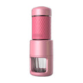 Portable Manual Espresso Maker - Hand-Pressure Travel Espresso in red