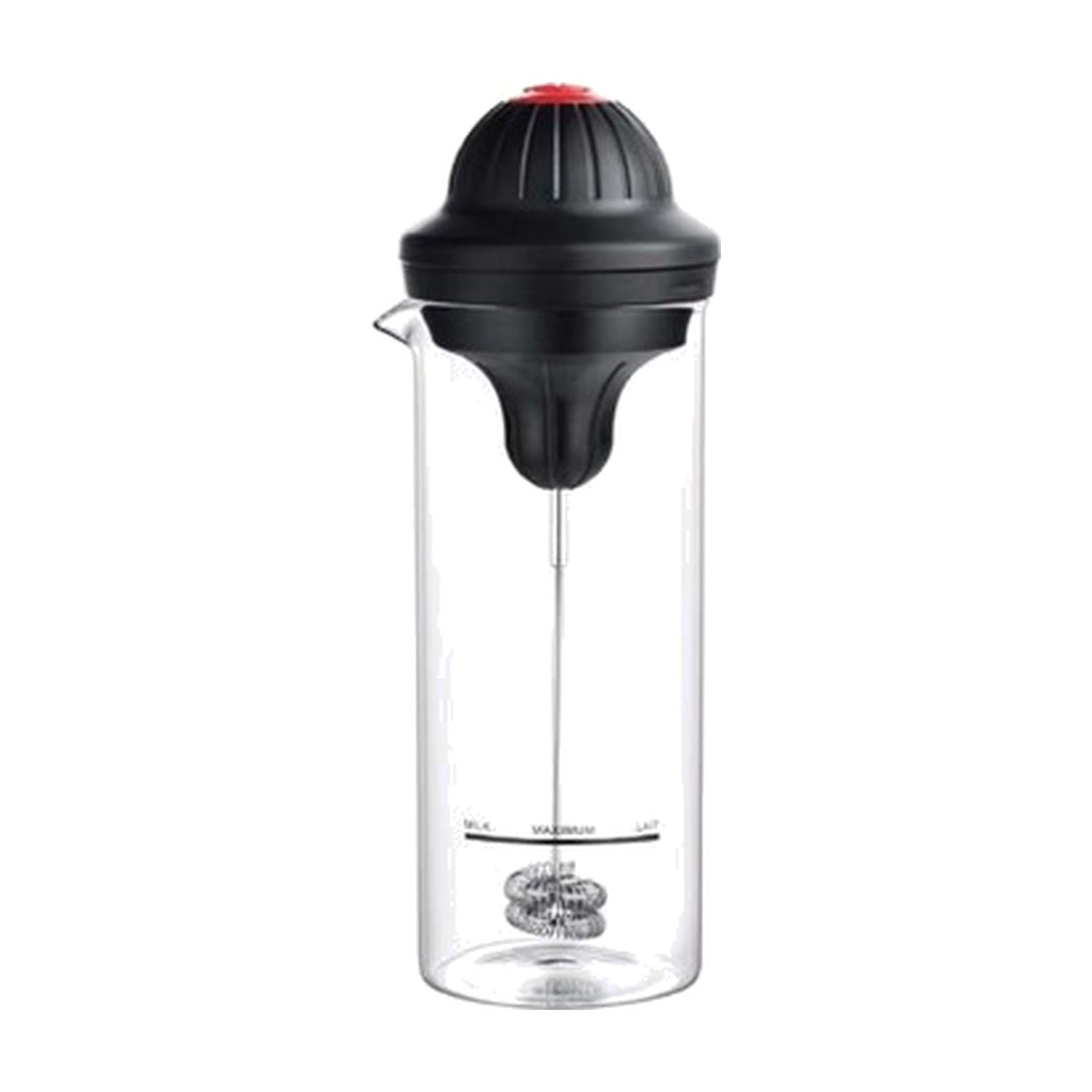 Effortless Milk Frothing with Electric Frother in black