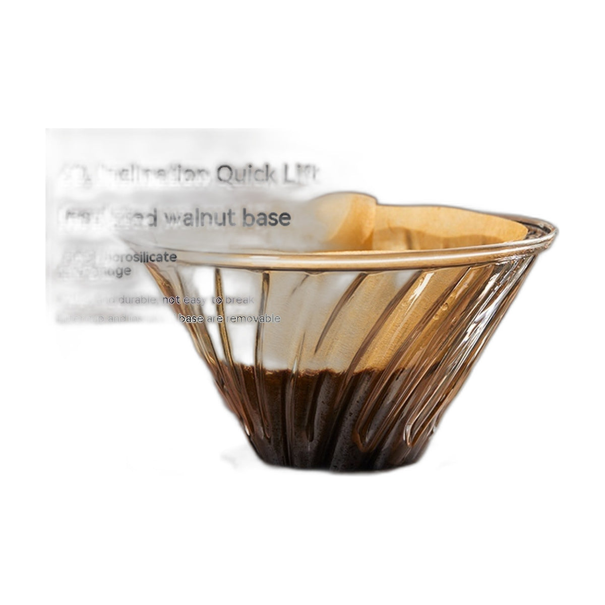 Elegant Pour-over Coffee Gift Set with Scale - view 1