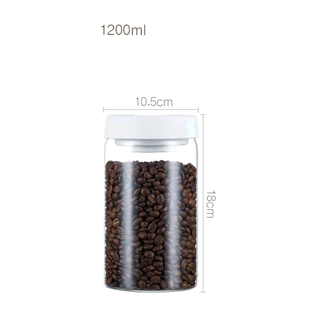 Airtight Glass Canister Set for Fresh Coffee Storage - view 1